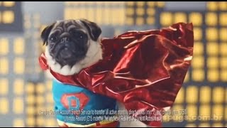 Halifax  Comercial de TV  Propaganda com Pug [upl. by Ecad644]