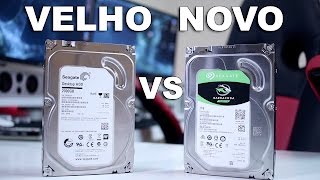 SEAGATE Barracuda VS Barracuda  NOVO VS ANTIGO [upl. by Kahle]