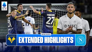 Hellas Verona vs Napoli Extended Highlights  Serie A  CBS Sports Golazo [upl. by Suirrad]