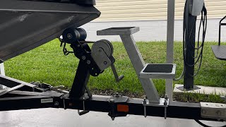 Bass Boat Trailer Steps crazy good value [upl. by Adnerak]