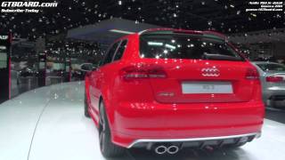 Audi RS3 RS5 and TTRS in detail Geneva 2011 [upl. by Torre]