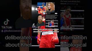 JK Rowling Challenged To Boxing Match By Olympic Gold Medal Winner Imane Khelif [upl. by Oicam]