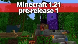 Minecraft 121 prerelease 1 – Riendas en barcas ender pearls entre dimensiones y otros cambios [upl. by Donal509]