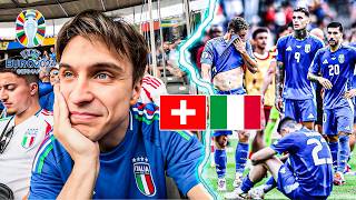 Svizzera vs Italia  Europei vlog 🇨🇭🇮🇹  VERGOGNA AZZURRA 😨 [upl. by Senoj857]