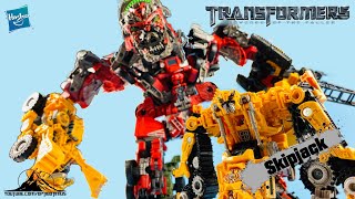 TransformersOfficial Studio Series 67 Voyager Class SKIPJACK Video Review [upl. by Zaragoza685]