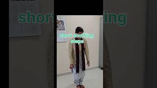 PARKINSONS GAIT SHUFFLING FESTINANT GAIT DEMONSTRATION  MBBS [upl. by Korella1]