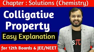 What is Colligative Property  Class 12  Chemistry  Alakh Pandey Sir  Alakh Sir Highlights [upl. by Dnalyk384]