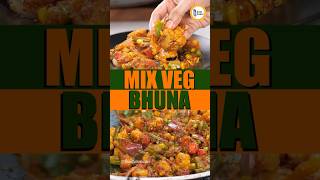 Mix Veg Bhuna Dhaba Style Recipe by Food Fusion [upl. by Ahsikad]