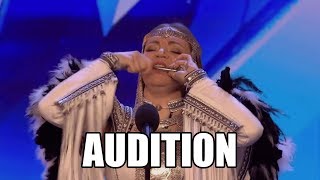 Olena Uutai Britains Got Talent 2018 Audition｜GTF [upl. by Lauren901]