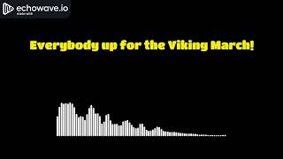 St Laurence High School Fight Song  quotEverybody Up for the Viking Marchquot  Defend the Glory [upl. by Ehsiom]