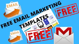 Email marketing template for freeFor gmail and gmass [upl. by Aicilram]