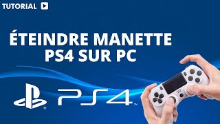 Comment éteindre manette PS4 sur pc [upl. by Azenav300]