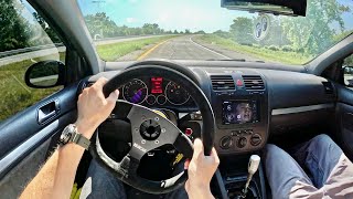 2008 Volkswagen GTI 2Door Manual  POV Driving Impressions [upl. by Cerell695]