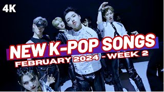 NEW KPOP SONGS  FEBRUARY 2024 WEEK 2 [upl. by Ahen822]