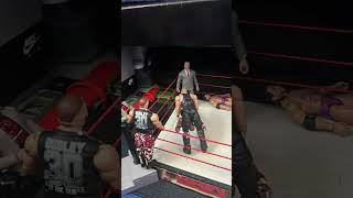 NWO VS Dudley Boyz wwe wrestler ecw wwewrestler ecwchampionship wcw nwo hulkhogan badguy [upl. by Olaznog]