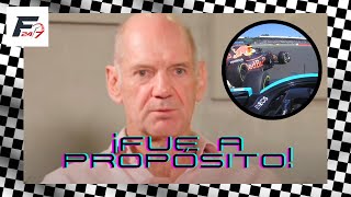 Adrian Newey ACUSA a Lewis Hamilton por CHOQUE a Max Verstappen en Silverstone 2021 [upl. by Daile]