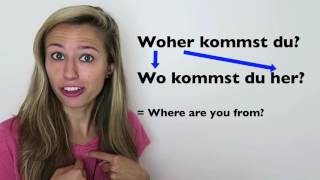 German FAQ Wo Woher Wohin [upl. by Ymaral]