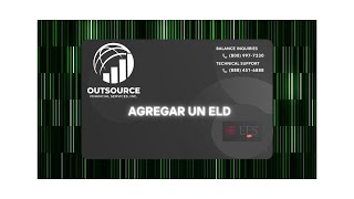 Agregar un ELD [upl. by Danuloff325]