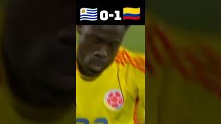 Uruguay vs Colombia World Cup qualified 2026 [upl. by Ihpen]