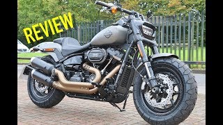 2018 Fat Bob 114 ci Review  Harley Davidson [upl. by Nwahsan987]