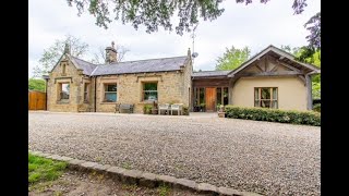 Stunning Lodge House in Hexham Northumberland set in 4 acres of landscaped gardens and woodland [upl. by Audrye]