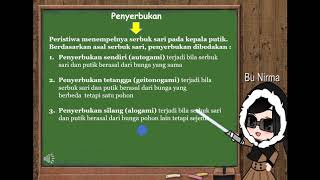 VIDEO REPRODUKSI PADA ANGIOSPERMAE IPA Kelas 9 [upl. by Gilbertina]