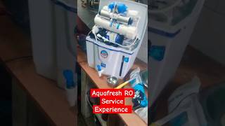 Aquafresh ro service experience review [upl. by Glynas]