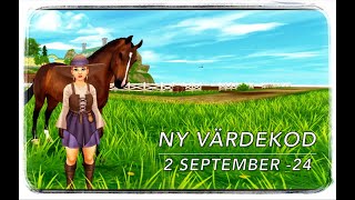 NY VÄRDEKOD 29  2024  Star Stable  redeem code [upl. by Atikaj]