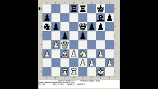 Huebner Robert vs Rellstab Ludwig Jr  Detmold Chess 1967 Germany [upl. by Acirretahs865]