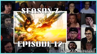 My Hero Academia Season 7 Episode 12 Reaction Mashup  Deku Vs Shigaraki [upl. by Rolyt]