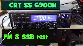 Superstar CRT SS 6900N on FM amp SSB UK CB RADIO [upl. by Albina]