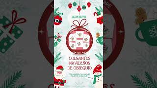 Este domingo bordaremos unos bellos Colgantes Navideños 🎄 a través de mi canal de youtube 🙌 [upl. by Dory]