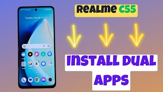 Realme C55 How to Install dual apps  Enable Dual app  App Dualclone Settings [upl. by Sidoon]