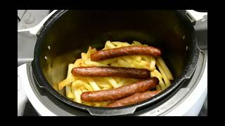 Merguez frites extra crisp cookeo [upl. by Anaitak]