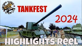 Tank Fest 2024 Highlights Reel So Many Tanks tankfest 2024 fv4005 [upl. by Ahse278]