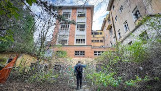 OSPEDALE ABBANDONATO IN MEZZO AL BOSCO DA OLTRE 10 ANNI DENTRO TROVIAMO UNO STRANO RITO [upl. by Niobe]