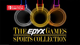 The Epyx Games  Sports Collection Gameplay Nintendo Switch [upl. by Amalita]