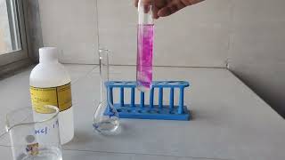 Phenolphthalein as an indicator for neutralisation reaction acid base neutralization [upl. by Pratte]