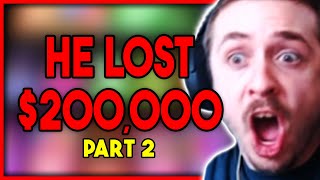 How bossmanjack lost 200k  Part 2 [upl. by Deirdre659]