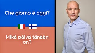 🇮🇹🇫🇮 Giorni della settimana in italiano  finlandese [upl. by Chaker959]