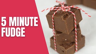 5 Minute Fudge [upl. by Marrissa958]