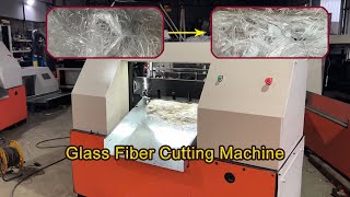 Glass Fiber Cutting Machine Using cemented carbide [upl. by Ailegave]