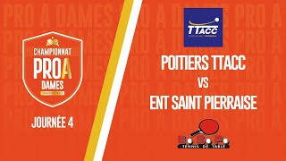 PRO A DAMES  J4  POITIERS TTACC vs ENT SAINT PIERRAISE [upl. by Nicki]