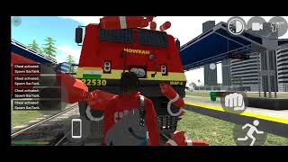 Franklin train attack gas tank cheat code Indian game 3d video [upl. by Omora]