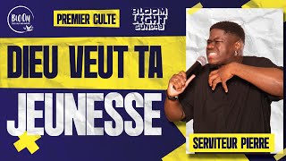 DIEU VEUT TA JEUNESSE  Serviteur Pierre  2ieme culte 02062024 [upl. by Nnyleimaj]