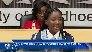 City of Windhoek Inaugurates 25th Junior Council  nbc [upl. by Blankenship]