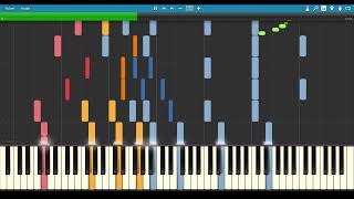 Broken Coral Ink Theory Splatoon 2 Synthesia all instruments [upl. by Maidie]