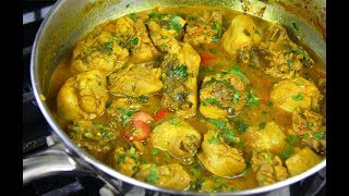 Coconut Curry Chicken TastyTuesdays  CaribbeanPotcom [upl. by Siddra]