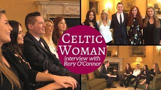 Celtic Woman interview with Rory OConnor at the Irish Embassy in London  CelticWoman [upl. by Akerdnahs]