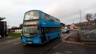 Translink ulsterbus 2240 arriving at Pennyburn Garage in Derry  Londonderry [upl. by Tlaw]